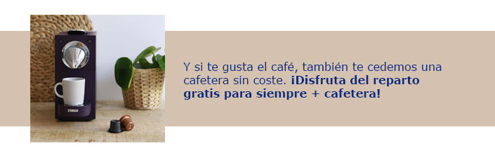 Sercivio a domicilio GRATIS + cafetera